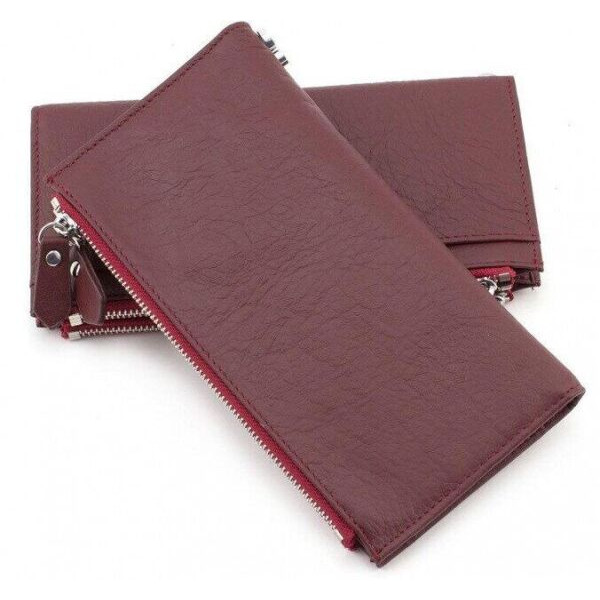 Женский кожаный кошелек ST Leather (ST420) 98501 Бордовый