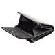 Женский кожаный кошелек складной маленький лаковый ST Leather (S1101A) 98198 Черный