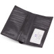 Мужской кошелек из натуралной кожи ST Leather (B-MS35) 98179 Черный