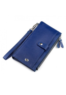 Гаманець жіночий зі шкіри ST Leather (ST420) 98502 Синій