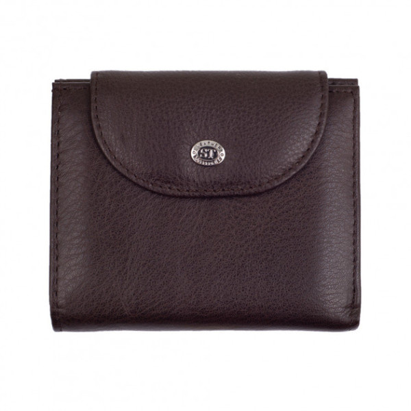 Гаманець з натуральної шкіри ST Leather (ST410) 98477 Коричневий