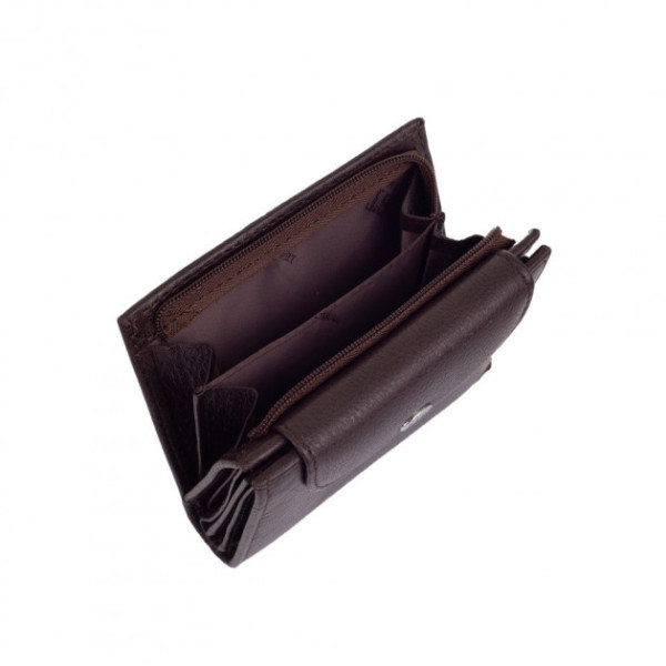 Гаманець з натуральної шкіри ST Leather (ST410) 98477 Коричневий