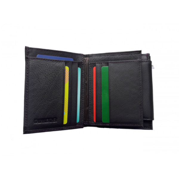 Кожаный женский кошелек ST Leather (ST410) 98465 Фиолетовый