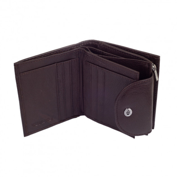 Гаманець з натуральної шкіри ST Leather (ST410) 98477 Коричневий