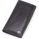 Мужской кошелек из натуралной кожи ST Leather (B-MS35) 98179 Черный