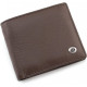 Чоловічий гаманець з натуралной шкіри ST Leather (ST-4) 98450 Коричневий