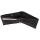 Мужской кожаный кошелек на магните ST Leather (ST-3) 98441 Черный