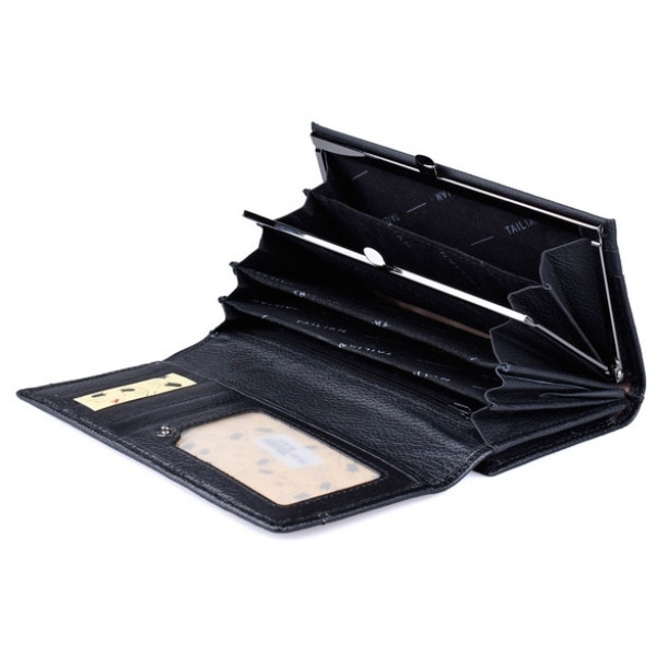 Женский кожаный кошелек Tailian (T809) 98646 Черный