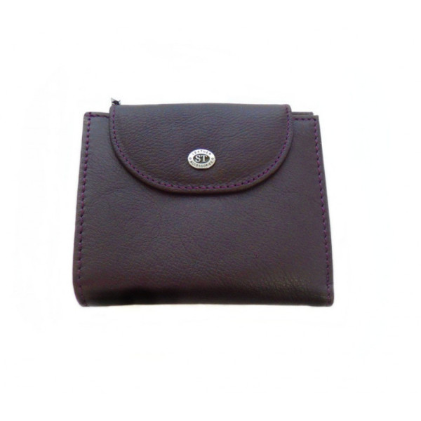 Кожаный женский кошелек ST Leather (ST410) 98465 Фиолетовый