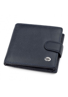 Мужской кошелек кожаный ST Leather (ST153) 98381 Синий