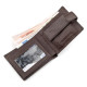 Мужской кошелек- портмоне ST Leather (ST103) 98306 Коричневый