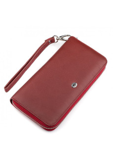 Кошелек женский из натуральной кожи ST Leather (ST45-2) 98538 Красный
