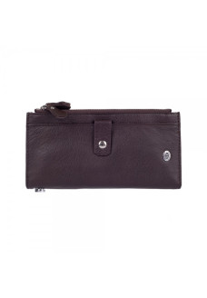 Кошелек кожаный на заклепках ST Leather (ST420) 98497 Коричневый