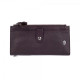 Кошелек кожаный на заклепках ST Leather (ST420) 98497 Коричневый