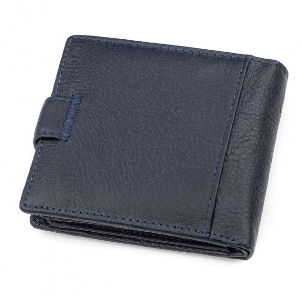 Мужской кошелек кожаный ST Leather (ST153) 98381 Синий