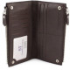 Кошелек кожаный на заклепках ST Leather (ST420) 98496 Коричневый