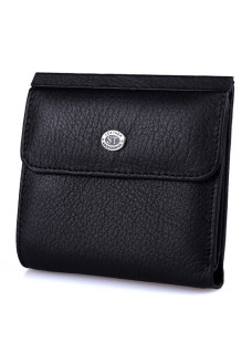 Кожаный кошелек ST Leather (ST209) 98414 Черный