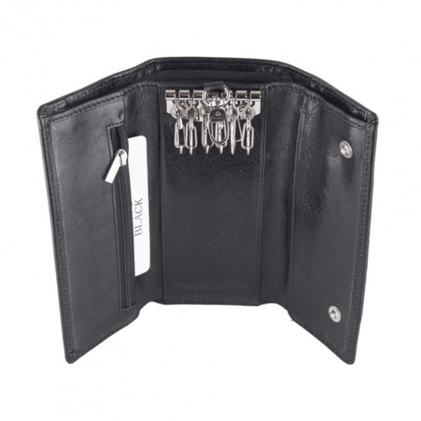 Кошелек кожаный с ключницей ST Leather (В416) 98656 Черный