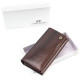 Женский кошелек кожаный ST Leather (S2001A) 98228 Коричневый