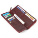 Гаманець жіночий з натуральної шкіри ST Leather (S7001A) 98267 Бордовий