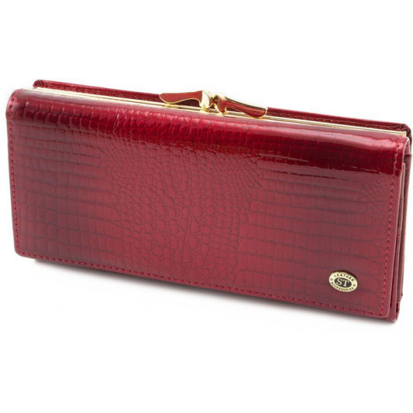 Жіночий гаманець шкіряний ST Leather (S3001A) 98232 Червоний