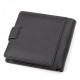 Мужской кожаный кошелек ST Leather (ST153) 98377 Черный