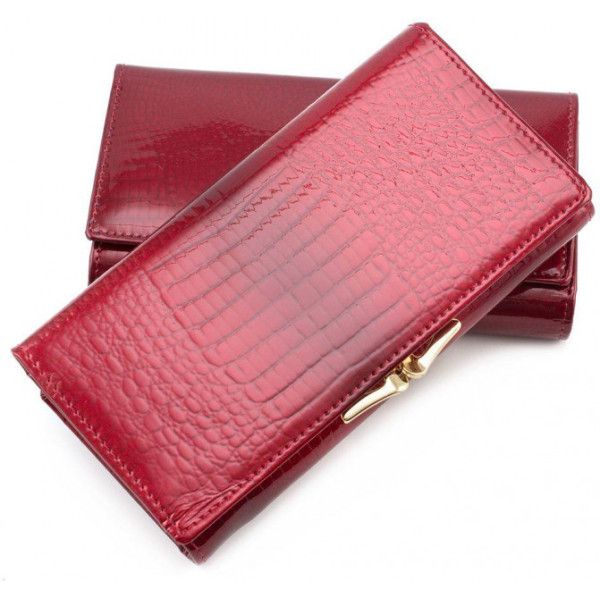 Жіночий гаманець шкіряний ST Leather (S3001A) 98232 Червоний
