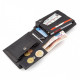 Мужской кожаный кошелек ST Leather (ST108) 98315 Черный
