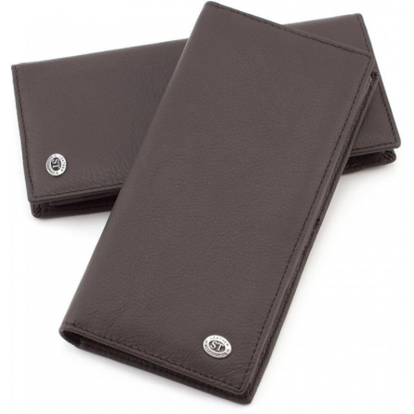 Мужской кожаный кошелек ST Leather (ST148) 98352 Коричневый
