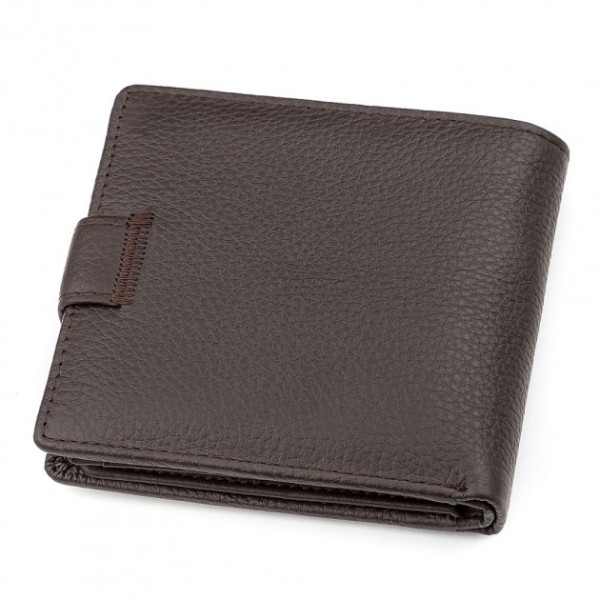 Мужской кошелек- портмоне кожаный ST Leather (ST153) 98382 Коричневый