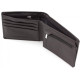 Чоловічий гаманець з натуралной шкіри ST Leather (ST-4) 98452 Чорний