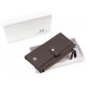Кошелек кожаный на заклепках ST Leather (ST420) 98496 Коричневый