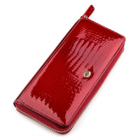 Гаманець жіночий з натуралной шкіри ST Leather (S7001A) 98272 Червоний