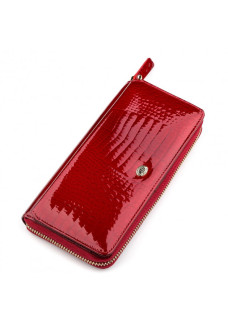 Кошелек женский из натуралной кожи ST Leather (S7001A) 98272 Красный
