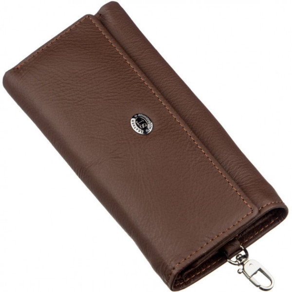 Кошелек- ключница кожаная ST Leather (b416) 98172 Коричневый