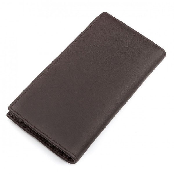 Мужской купюрник из натуральной кожи ST Leather (ST148) 98356 Коричневый
