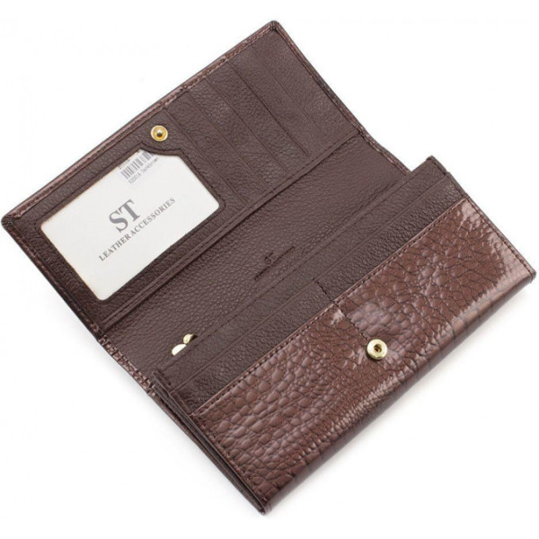Женский кошелек кожаный ST Leather (S2001A) 98228 Коричневый