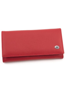 Женский кожаный кошелек ST Leather (ST634) 98560 Красный