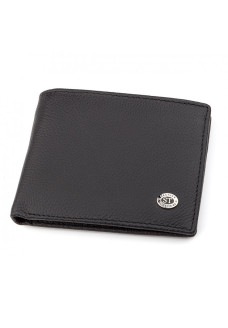 Кошелек мужской из натуральной кожи ST Leather (ST-1) 98297 Черный
