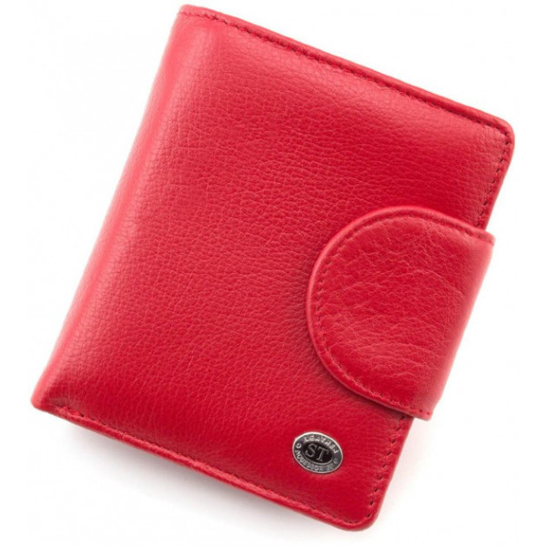 Женский кошелек из натуральной кожи ST Leather (ST415) 98484 Красный