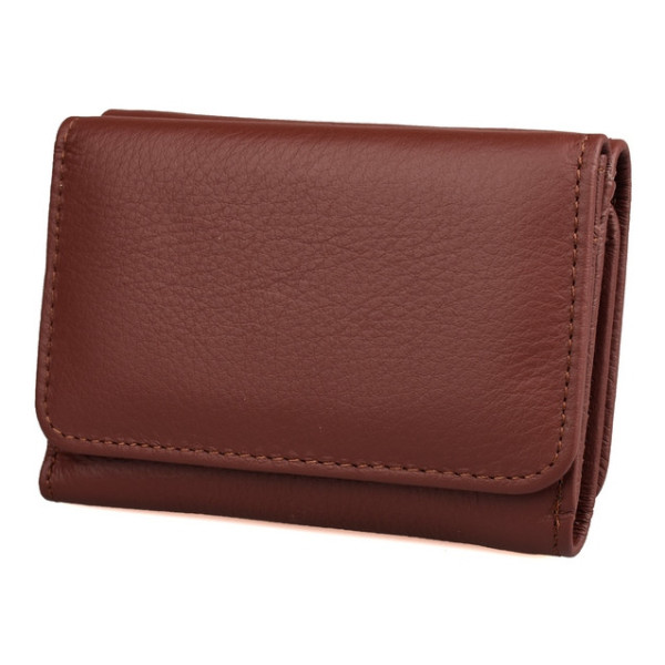 Женский кожаный кошелек ST Leather (ST403) 98459 Коричневый