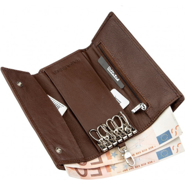 Кошелек- ключница кожаная ST Leather (b416) 98172 Коричневый
