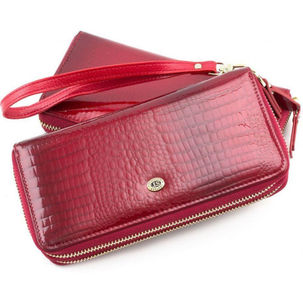 Женский кожаный кошелек ST Leather (S5001A) 98248 Красный
