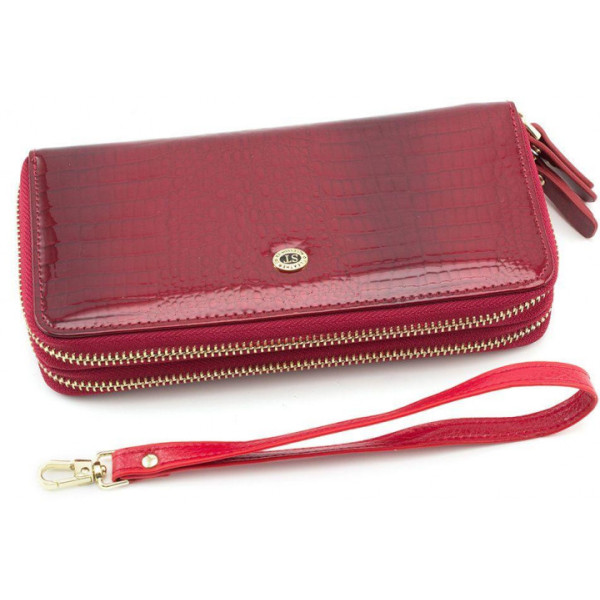 Женский кожаный кошелек ST Leather (S5001A) 98248 Красный