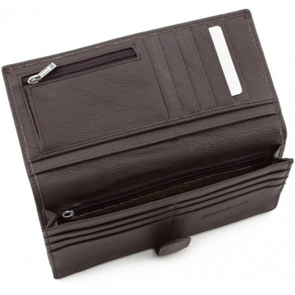 Мужской кожаный кошелек ST Leather (ST147) 98347 Коричневый