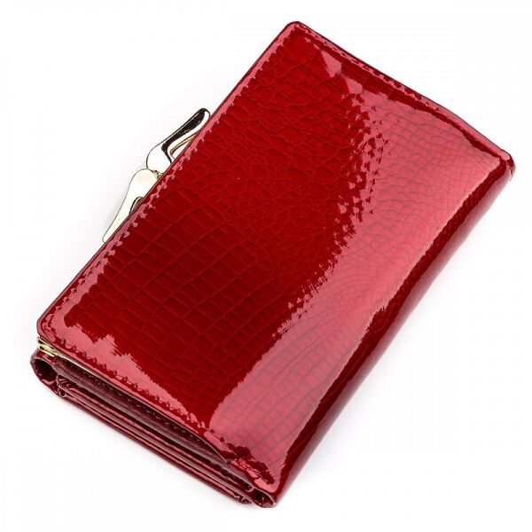 Жіночий шкіряний гаманець ST Leather (S1201A) 98208 Червоний