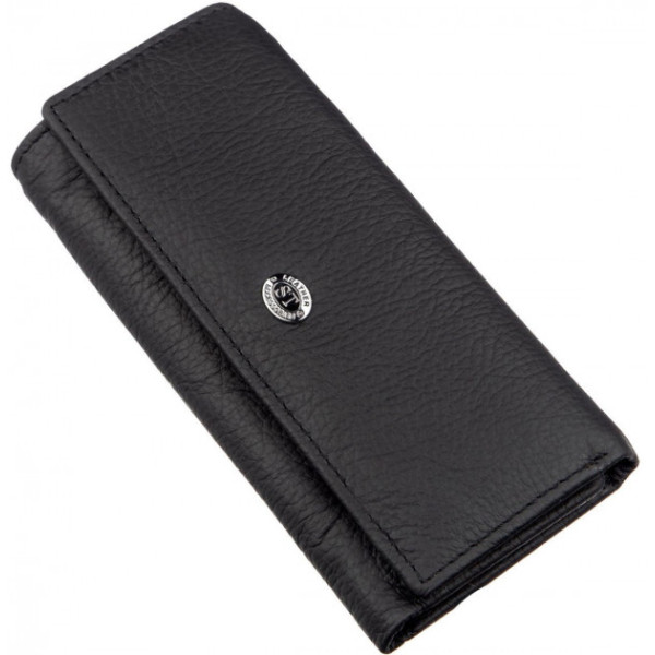Кошелек- ключница кожаная ST Leather (b416) 98173 Черный