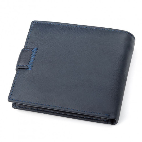 Мужской кошелек кожаный ST Leather (ST138) 98339 Синий