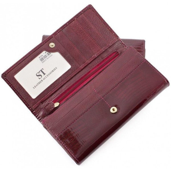 Женский кошелек из натуральной кожи ST Leather (S3001A) 98231 Бордовый