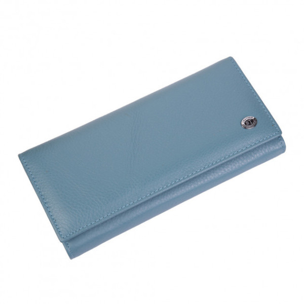 Кошелек женский из кожи ST Leather (ST150-1) 98364 Синий